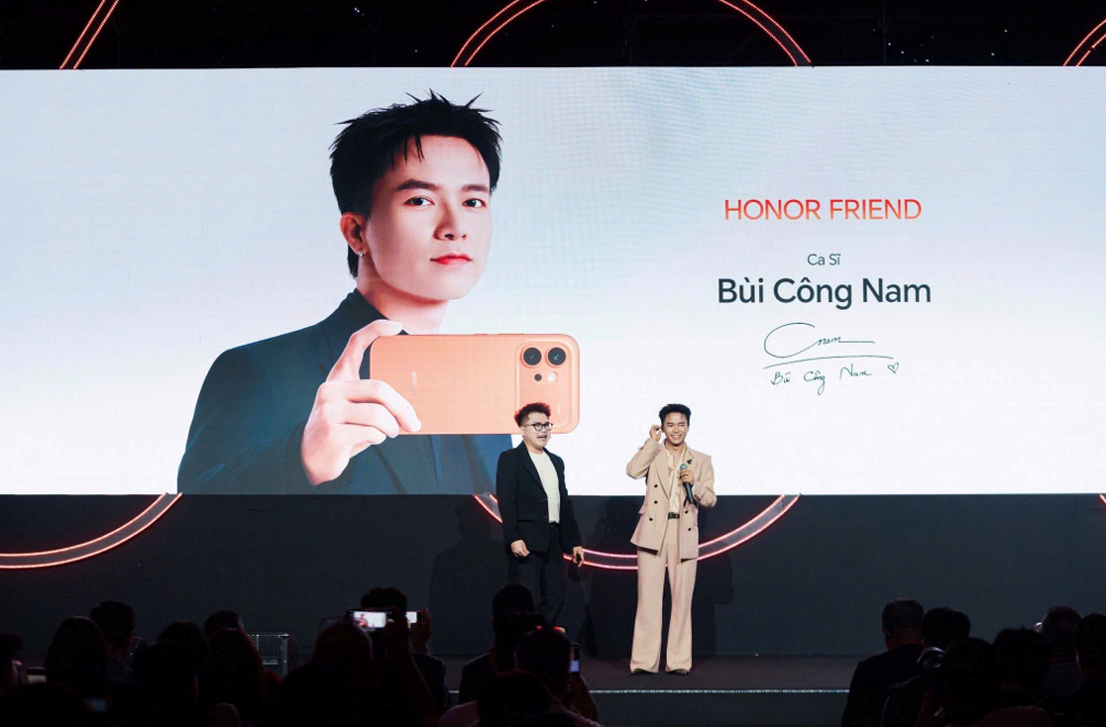 B&ugrave;i C&ocirc;ng Nam đảm nhận vai tr&ograve; mới tại sự kiện ra mắt HONOR 600 series- Ảnh 6.