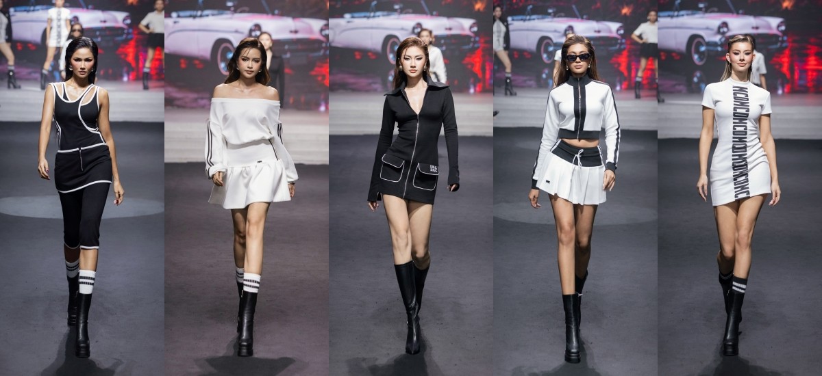 Tiểu Vy nắm tay Thanh Thủy catwalk, màn hội ngộ của 17 nàng hậu gây choáng ngợp - Ảnh 7.