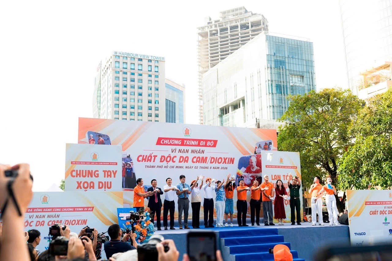 MC Tấn Ngà đồng hành cùng 'Đi bộ vì nạn nhân chất độc da cam' 2026 - Ảnh 1.