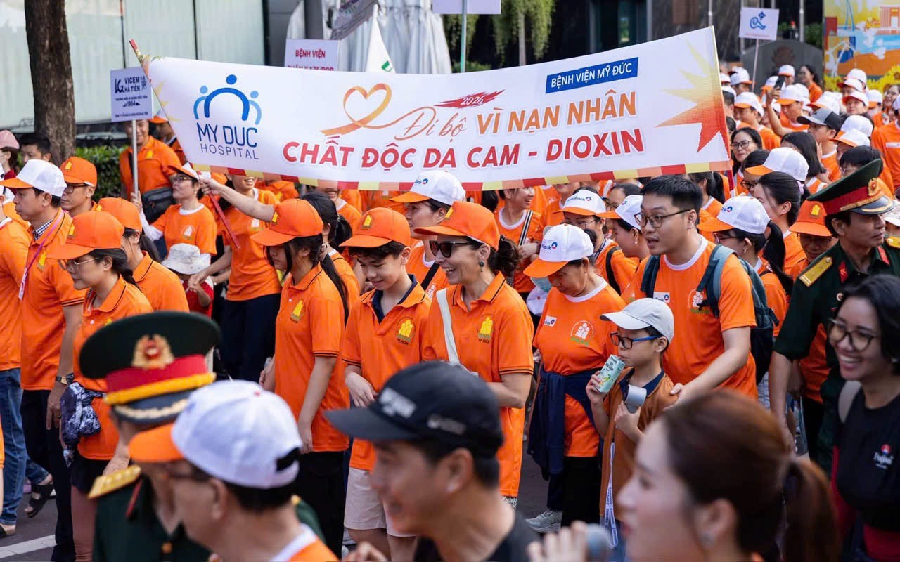 MC Tấn Ngà đồng hành cùng 'Đi bộ vì nạn nhân chất độc da cam' 2026 - Ảnh 5.