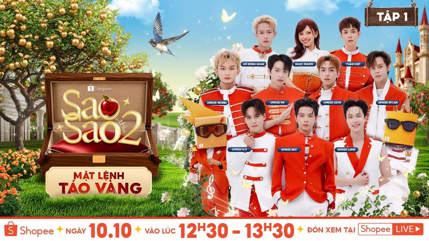 10.10 hẹn nhau trên Shopee: Chuỗi livestream giải trí và ưu đãi xuyên ngày - Ảnh 3.