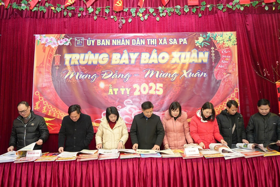 Hội Báo Xuân Ất Tỵ 2025 tại sapa