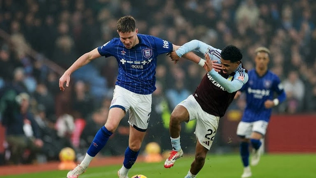 Nhận định Ipswich vs Tottenham 22h00 ngày 22/2: Chủ nhà quyết tâm làm khó Spurs- Ảnh 2. Ipswich vừa có trận hòa quả cảm 1-1 trên sân của Aston Villa.