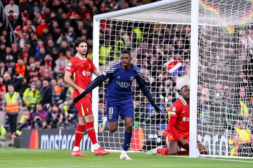 Dembele mở tỷ số từ sớm cho PSG