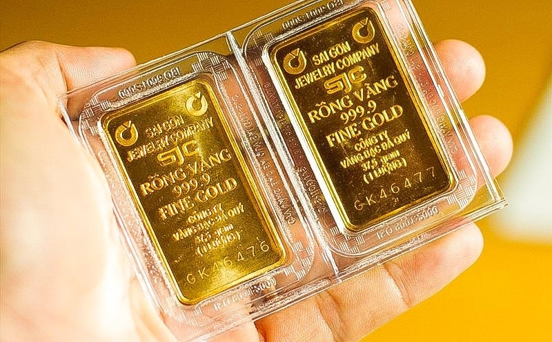 Giá vàng hôm nay 16-3: Dự báo mới từ chuyên gia về giá vàng 2025- Ảnh 2. Giá vàng trong nước tăng mạnh trong tuần.