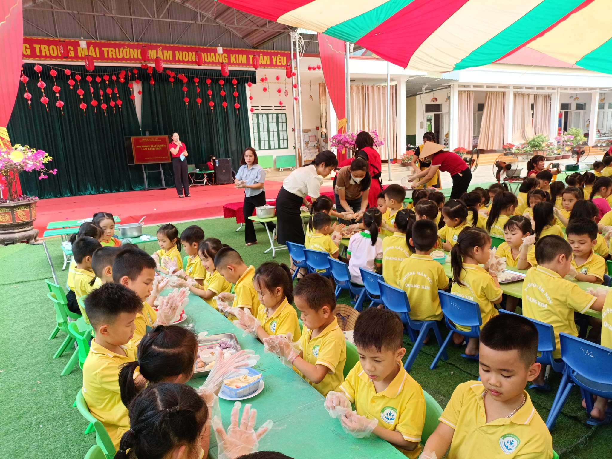 Cụm trường Mầm non số 1 Bát Xát tổ chức chuyên đề Phát triển giáo dục mầm non lấy trẻ làm trọng tâm năm 2024-2025.- Ảnh 7. Cụm trường Mầm non số 1 Bát Xát tổ chức chuyên đề Phát triển giáo dục mầm non lấy trẻ làm trọng tâm năm 2024-2025.- Ảnh 7.