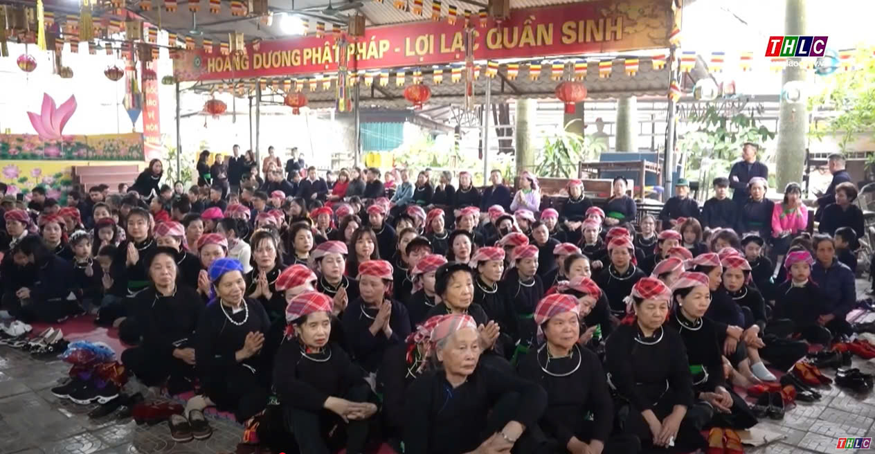 Đông đảo người dân trong tổ 17, phường Bình Minh và khu vực lân cận tham dự ngày hội. (Ảnh chụp màn hình THLC)