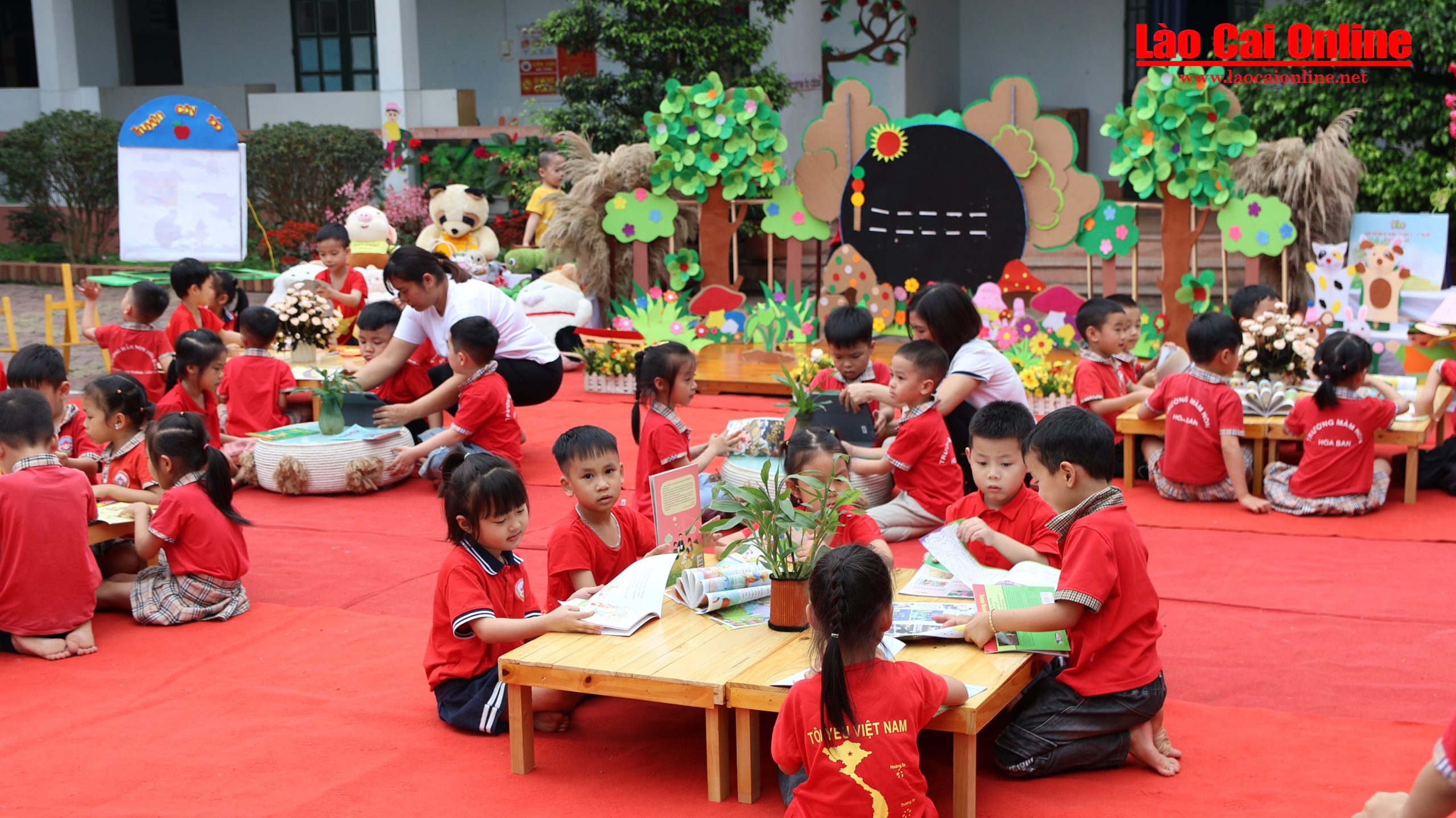 Trường Mầm non Hoa Ban tổ chức “Ngày hội đọc sách năm học 2024 – 2025: Lan tỏa văn hóa đọc tới cộng đồng- Ảnh 11.