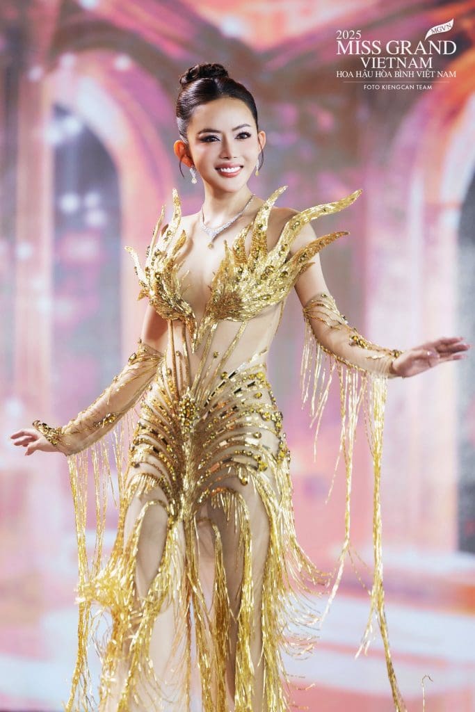 Ngô Thái Ngân thắng 2 giải lớn của "Miss Grand Vietnam", diễn xuất thần trích đoạn cải lương "Tiếng trống Mê Linh”- Ảnh 6.