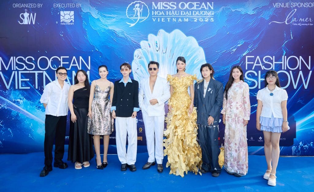 Ngọc Châu diễn vedette, Thu Uyên mở màn BST mới của NTK Hoàng Minh Hà tại Miss Ocean Fashion Show 2025- Ảnh 2.