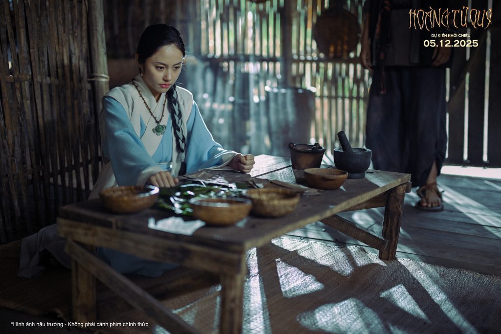 "Hoàng tử quỷ" dựng ngôi làng giữa rừng nguyên sinh ở Đà Lạt, tạo hình cổ trang của dàn diễn viên đồng loạt gây sốt - Ảnh 7.