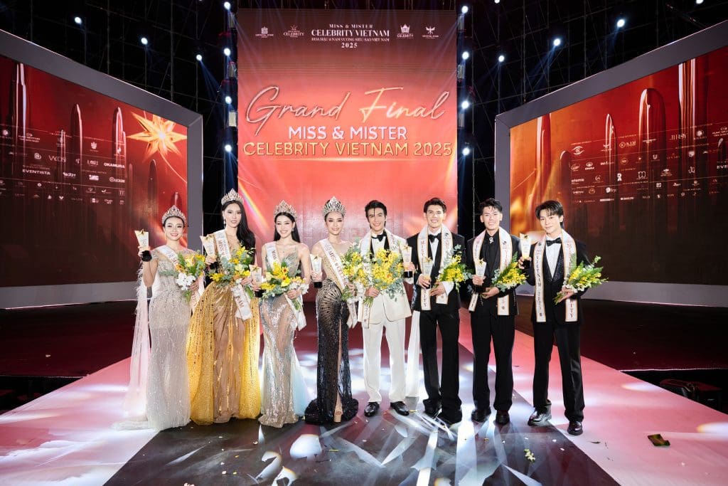 Miss - Mister Celebrity Vietnam 2025: Nguyễn Đình Tuấn Kiệt và Trần Trân Mỹ Linh đăng quang- Ảnh 7.