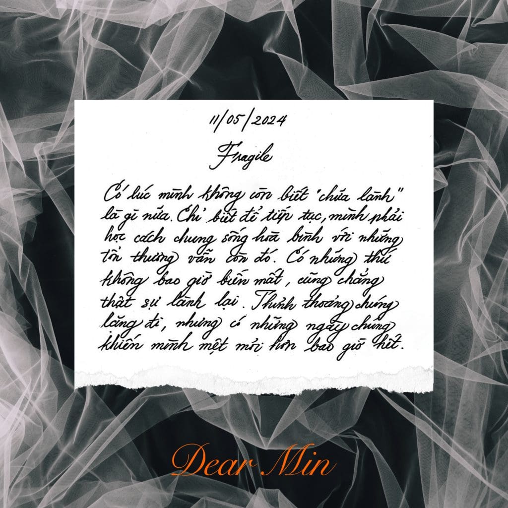 MIN làm album kể về hành trình học cách buông bỏ kỳ vọng, đối diện với cô đơn và tự mình đứng dậy- Ảnh 6. MIN làm album kể về hành trình học cách buông bỏ kỳ vọng, đối diện với cô đơn và tự mình đứng dậy- Ảnh 6.