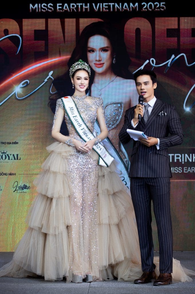 Á hậu Trịnh Mỹ Anh sẵn sàng chinh phục vương miện Miss Earth - Hoa hậu Trái đất 2025- Ảnh 3. Á hậu Trịnh Mỹ Anh sẵn sàng chinh phục vương miện Miss Earth - Hoa hậu Trái đất 2025- Ảnh 3.
