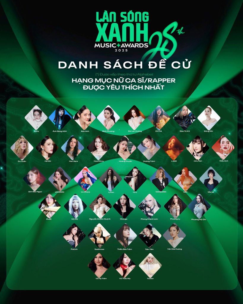 L&agrave;n S&oacute;ng Xanh lần thứ 28 ch&iacute;nh thức khởi động b&igrave;nh chọn, d&agrave;n "anh trai" - "em xinh" phủ s&oacute;ng c&aacute;c đề cử- Ảnh 4.