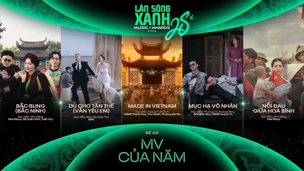 Dàn rapper đồng loạt vắng mặt tại đề cử "Ca sĩ của năm" tại Làn Sóng Xanh 2025- Ảnh 4. Dàn rapper đồng loạt vắng mặt tại đề cử "Ca sĩ của năm" tại Làn Sóng Xanh 2025- Ảnh 4.