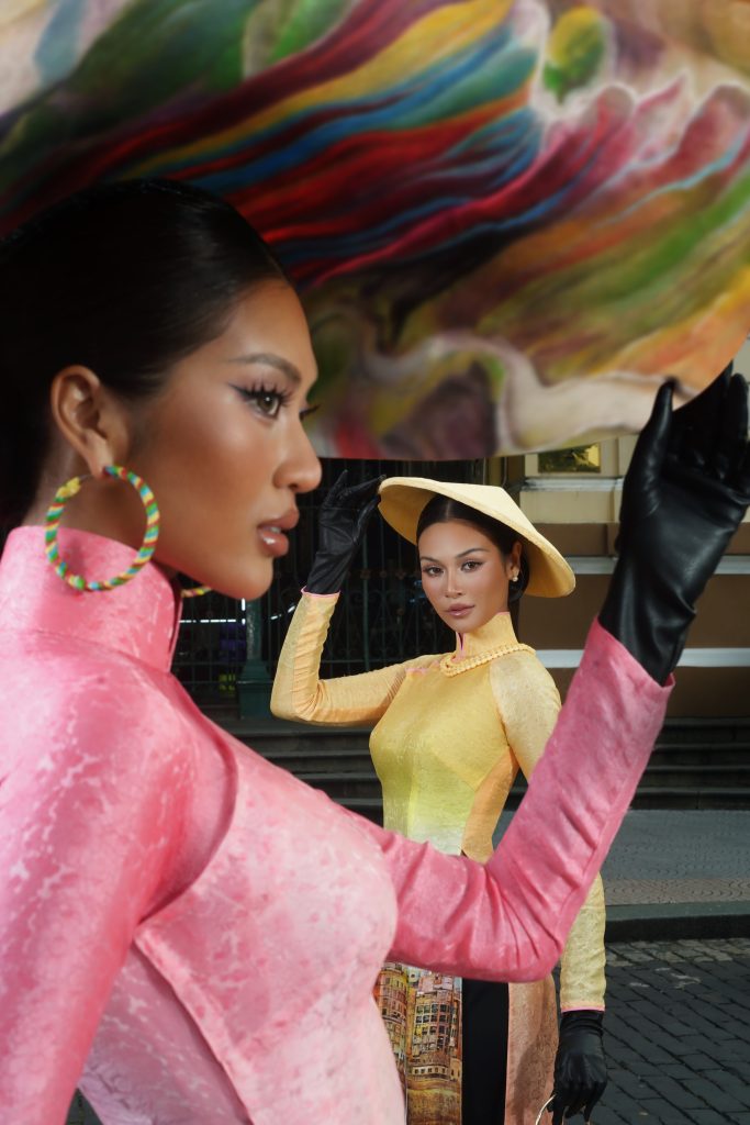 Top 2 Miss Cosmo 2024 hóa "Cô Ba Sài Gòn", quảng bá văn hóa Việt trước thềm khép lại nhiệm kỳ rực rỡ- Ảnh 2. Top 2 Miss Cosmo 2024 hóa "Cô Ba Sài Gòn", quảng bá văn hóa Việt trước thềm khép lại nhiệm kỳ rực rỡ- Ảnh 2.