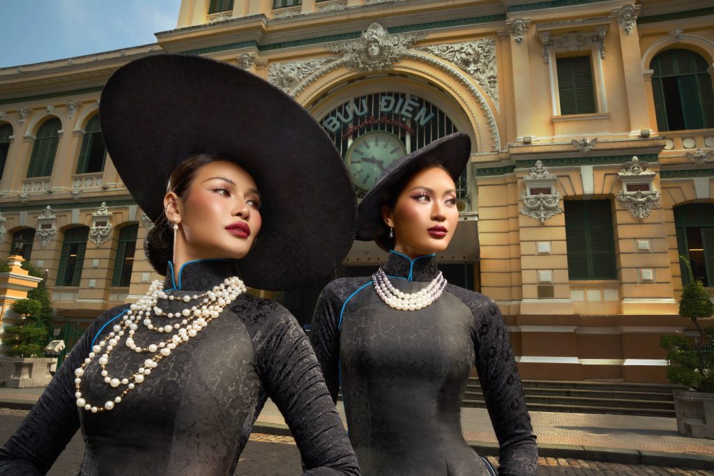 Top 2 Miss Cosmo 2024 hóa "Cô Ba Sài Gòn", quảng bá văn hóa Việt trước thềm khép lại nhiệm kỳ rực rỡ- Ảnh 4. Top 2 Miss Cosmo 2024 hóa "Cô Ba Sài Gòn", quảng bá văn hóa Việt trước thềm khép lại nhiệm kỳ rực rỡ- Ảnh 4.