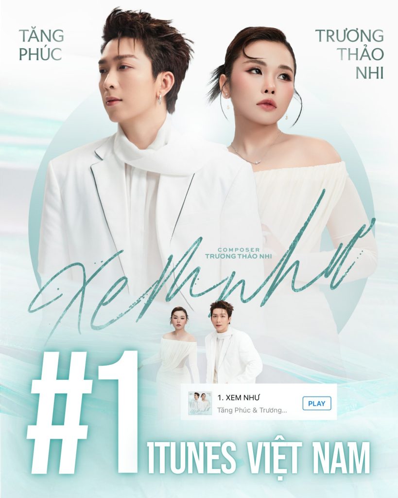 Vừa chiến thắng giải thưởng lớn, Tăng Phúc “tái hợp” với Trương Thảo Nhi ra MV lập thành tích đáng nể - Ảnh 1. Vừa chiến thắng giải thưởng lớn, Tăng Phúc “tái hợp” với Trương Thảo Nhi ra MV lập thành tích đáng nể - Ảnh 1.