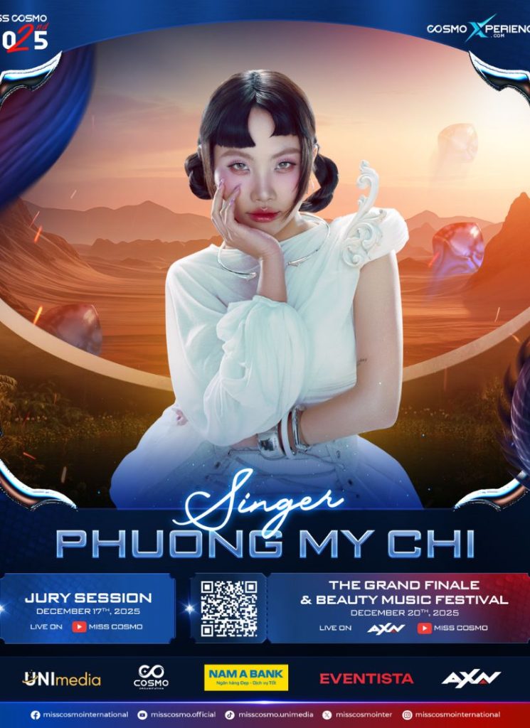 Dàn line up sở hữu "hit khủng" từ Hồ Ngọc Hà đến Trúc Nhân hột tụ tại đêm chung kết Miss Cosmo 2025- Ảnh 3. Dàn line up sở hữu "hit khủng" từ Hồ Ngọc Hà đến Trúc Nhân hột tụ tại đêm chung kết Miss Cosmo 2025- Ảnh 3.