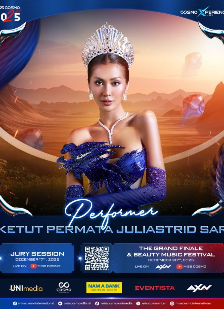 Dàn line up sở hữu "hit khủng" từ Hồ Ngọc Hà đến Trúc Nhân hột tụ tại đêm chung kết Miss Cosmo 2025- Ảnh 5. Dàn line up sở hữu "hit khủng" từ Hồ Ngọc Hà đến Trúc Nhân hột tụ tại đêm chung kết Miss Cosmo 2025- Ảnh 5.