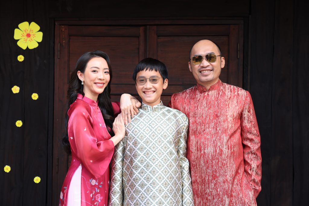 Thu Trang tự h&agrave;o khoe con trai Andy 13 tuổi rưỡi cao vượt Tiến Luật, tiết lộ b&iacute; quyết nu&ocirc;i dạy con ở tuổi dậy th&igrave;- Ảnh 1.