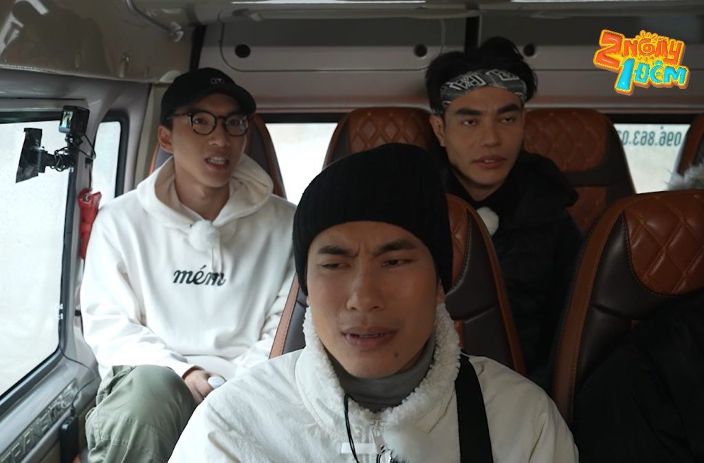 Kiều Minh Tuấn bật chế độ "rối loạn ng&ocirc;n ngữ", Dương L&acirc;m đam m&ecirc; quay vlog bất chấp địa h&igrave;nh tại "2 ng&agrave;y 1 đ&ecirc;m"- Ảnh 1.