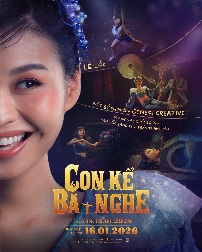 "Con kể ba nghe" h&eacute; lộ H&agrave;nh tr&igrave;nh tập xiếc mạo hiểm của Kiều Minh Tuấn - Quốc Kh&aacute;nh v&agrave; d&agrave;n diễn vi&ecirc;n- Ảnh 3.