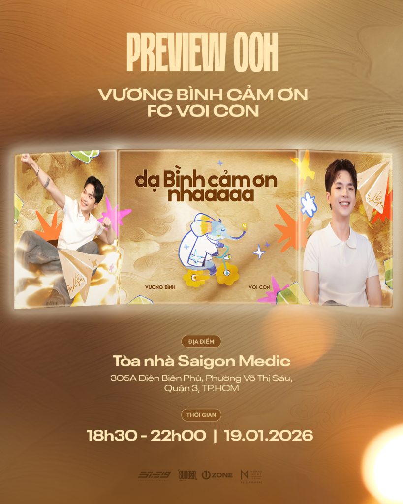 Vương B&igrave;nh ch&iacute;nh thức tung album "Ấn bản kim" kết hợp những giọng ca khủng, chạy m&agrave;n h&igrave;nh Billboard để cảm ơn fans- Ảnh 2.