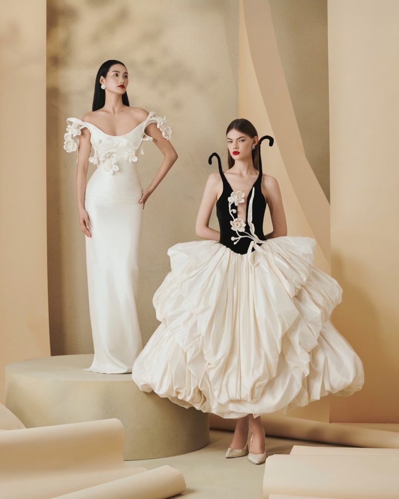 &Aacute; hậu Miss Universe Vietnam Quỳnh Anh gợi cảm trong BST mới của NTK Nguyễn Ph&uacute;c Tuấn- Ảnh 4.