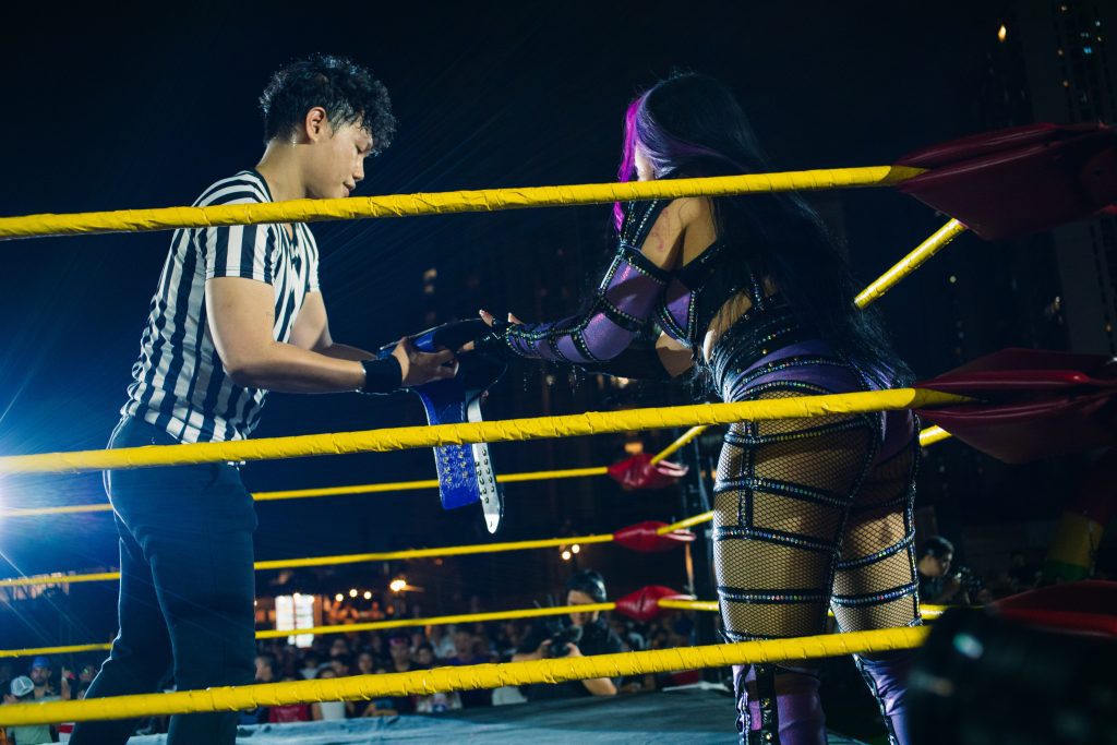 Viva Van muốn lan tỏa th&ocirc;ng điệp nữ quyền th&ocirc;ng qua phần thi đấu vật WWE tại Saigon Slam Jam- Ảnh 4.