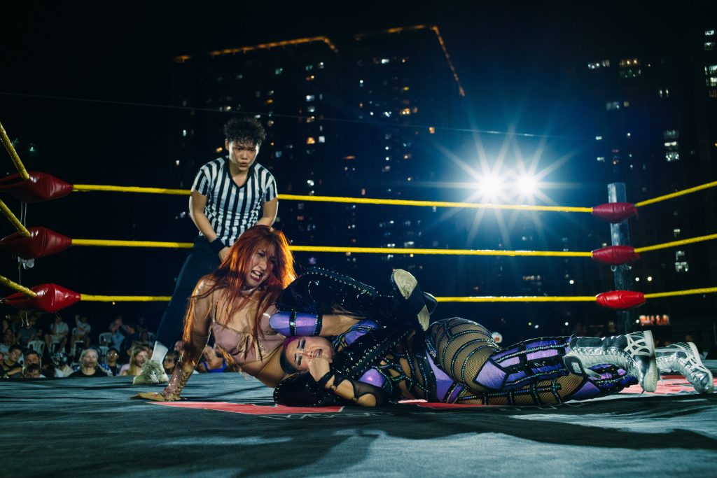 Viva Van muốn lan tỏa th&ocirc;ng điệp nữ quyền th&ocirc;ng qua phần thi đấu vật WWE tại Saigon Slam Jam- Ảnh 1.