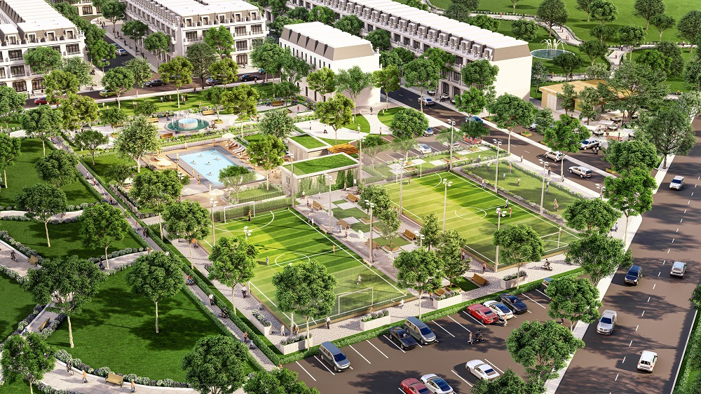 Khu thể thao ngoài trời đẳng cấp tại 5F Apollo.