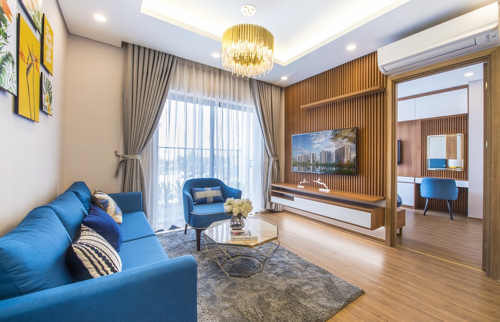Căn hộ ngập tràn ngập ánh sáng tại Le Grand Jardin.