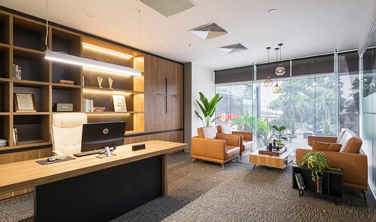 Gợi &yacute; c&aacute;ch trang tr&iacute; văn ph&ograve;ng gi&aacute;m đốc