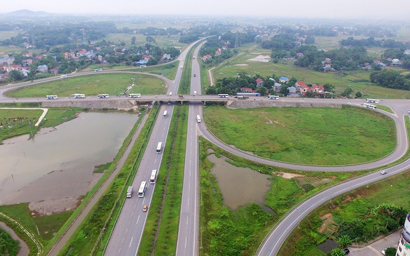 Cao tốc Hà Nội - Thái Nguyên, kết nối vành đai 5 Vùng Thủ đô Hà Nội và nhiều khu công nghiệp tại Thái Nguyên