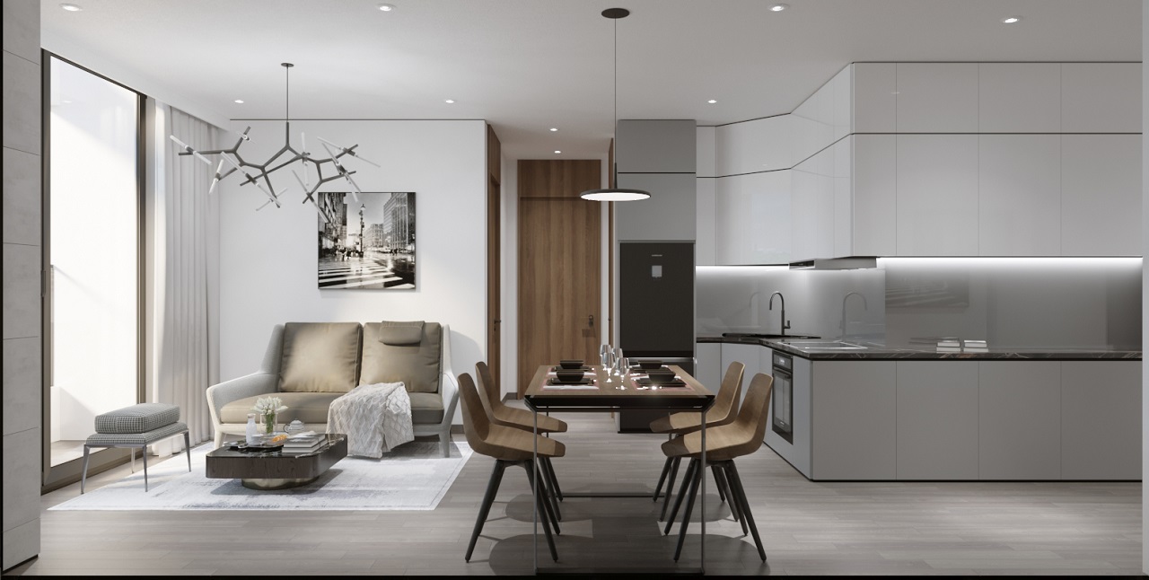 Căn hộ hiện đại chuẩn Singapore