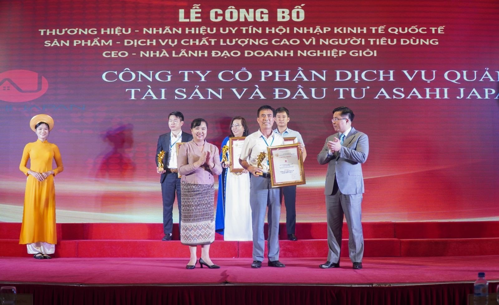 Asahi Japan lọt Top 10 thương hiệu uy tín hội nhập kinh tế quốc tế 2023