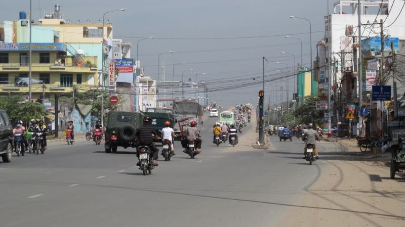 Ngã 4 Ga là một trong những nút giao thông quan trọng của TP.HCM