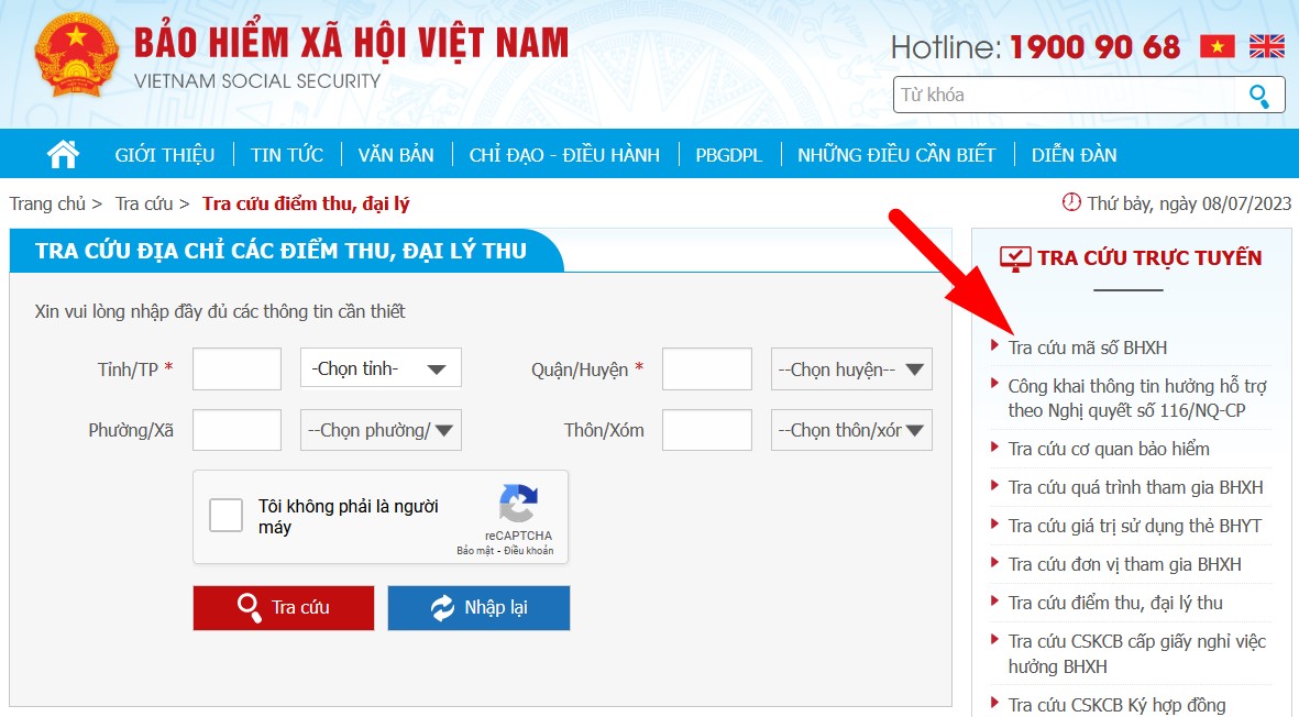 cách tra cứu sổ hộ khẩu điện tử