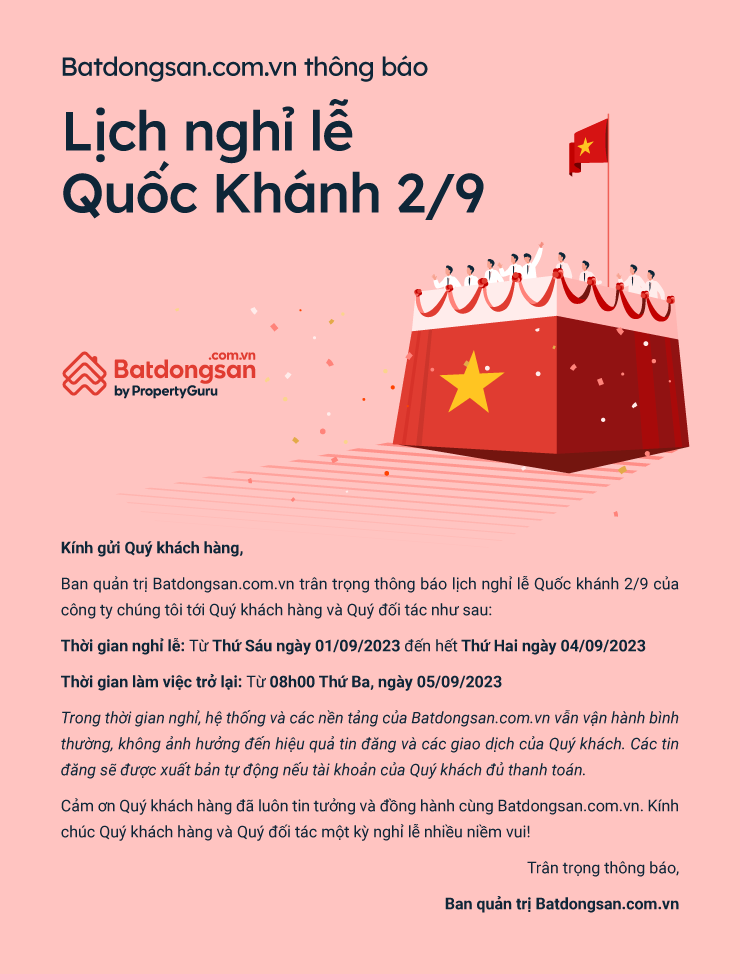 Lịch Nghỉ Lễ Quốc Kh&aacute;nh 2/9/2023