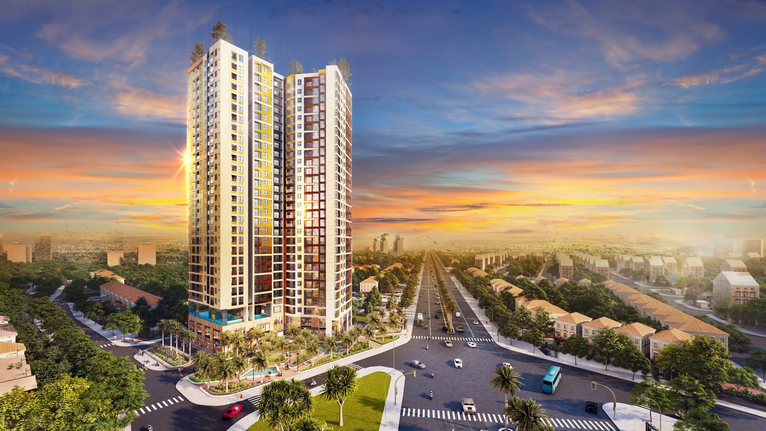 Honas Residence có thiết kế “all in one” với giá chỉ từ 28triệu/m2 thu hút khách hàng