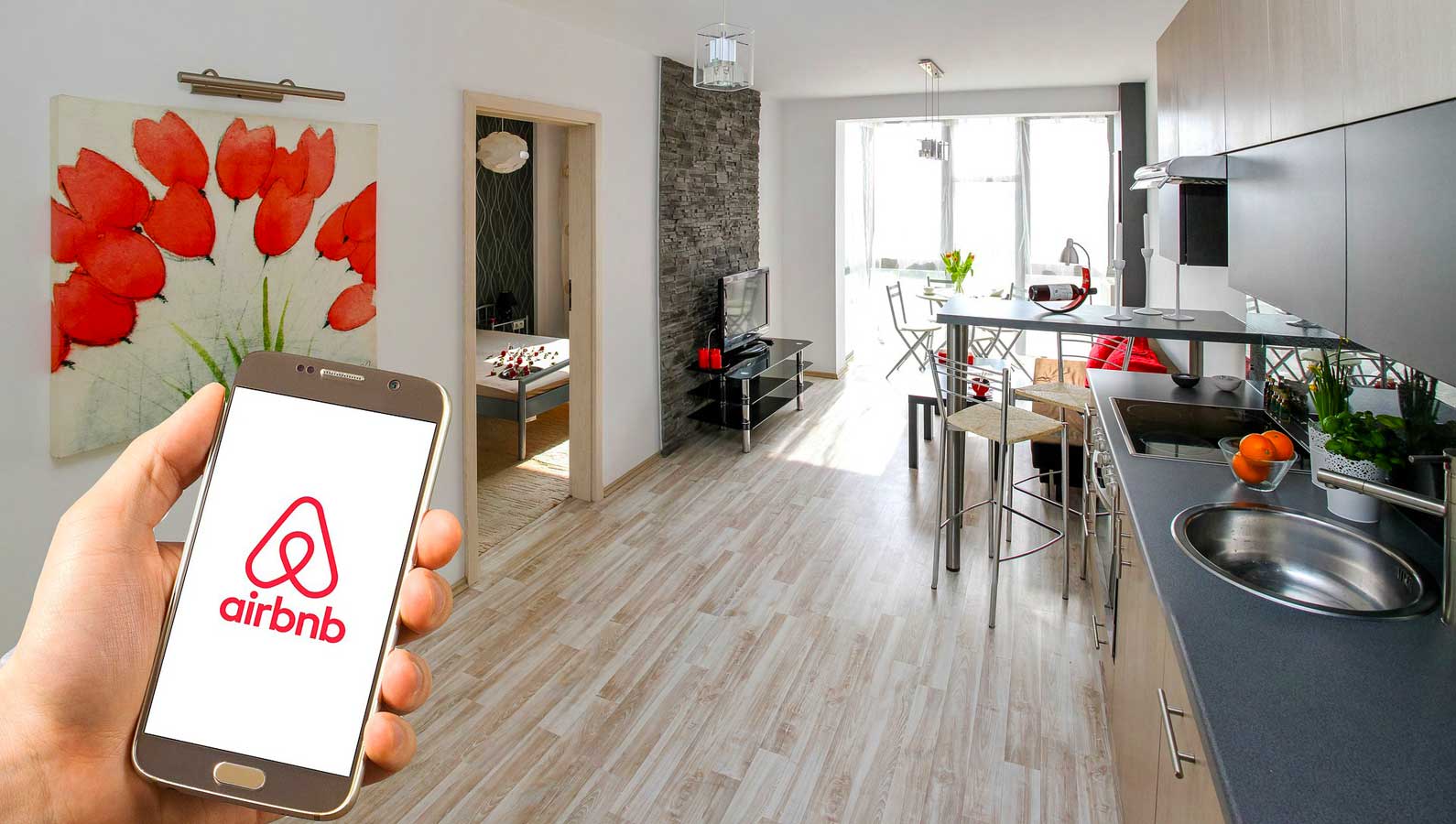 Airbnb là ứng dụng giúp kết nối chủ nhà với người thuê phòng