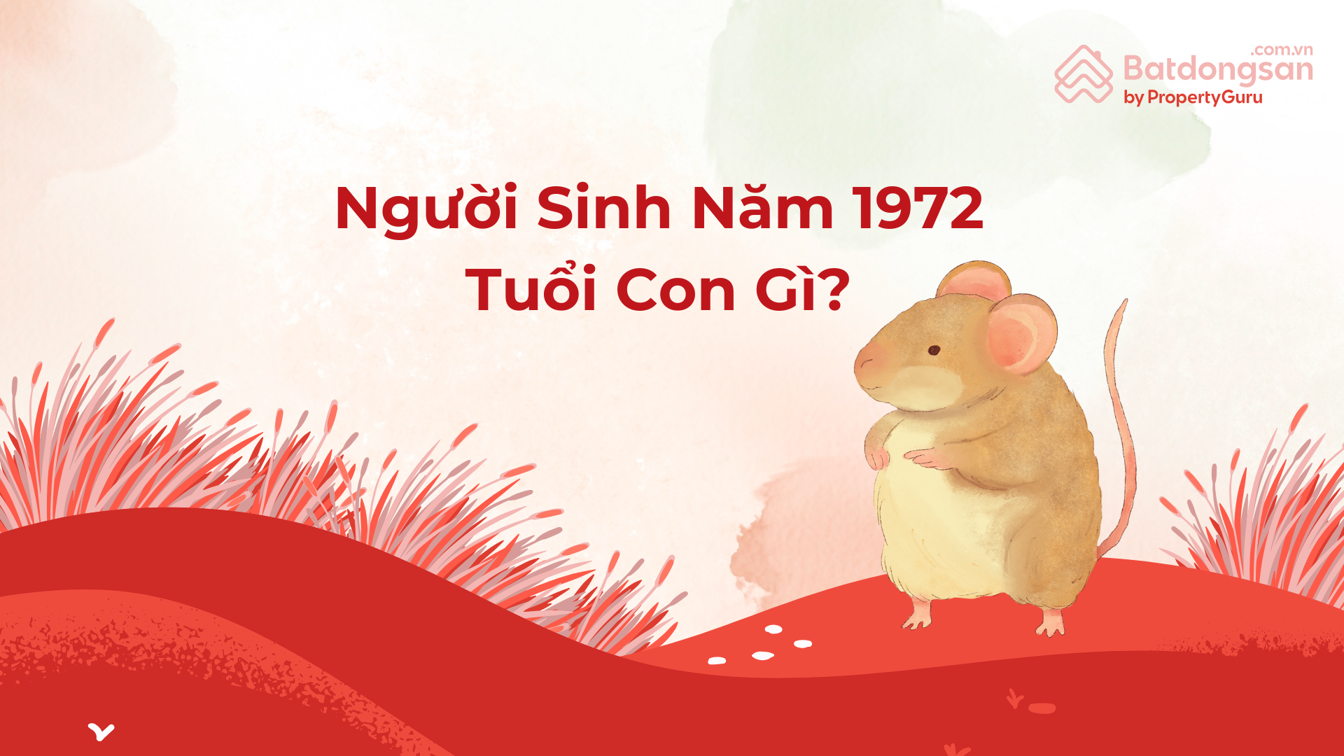 Sinh năm 1972 tuổi con chuột