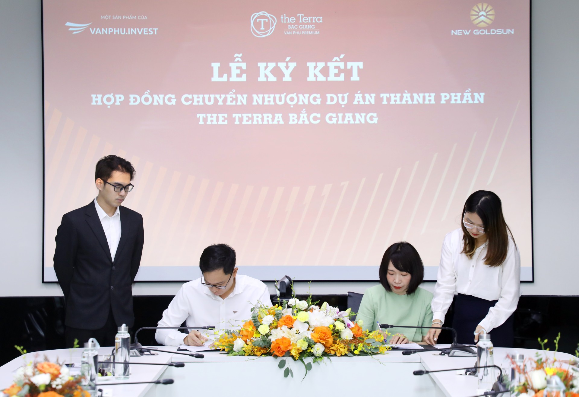 Luxora Bắc Giang - To&agrave; Th&aacute;p Đ&ocirc;i Biểu Tượng Nằm Tromg The Terra Được Văn Ph&uacute; Invest Chuyển Nhượng Cho Chủ Đầu Tư Mới New Goldsun- Ảnh 1.