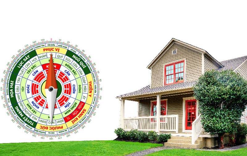 Xác định hướng nhà tốt giúp gia chủ 1984 thu hút vận khí tốt
