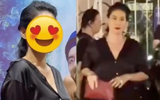Clip cực hot của sao nữ ngoài 40: Chỉ bước đi mà sang cả khung link bong da truc tiep, dân mạng trầm trồ chi tiết trên cúc áo