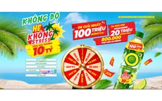 Cơ hi88.con trúng hàng trăm triệu đồng cùng hơn 800.000 giải thưởng giá trị khi uống Trà Xanh Không Độ hôm nay