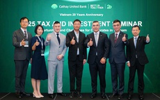 Ngân hàng Cathay United Bank tổ chức diễn đàn thuế và đầu tư tại lich bong da truc tiep