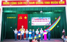 Sư đoàn 377 tổ chức Chung kết Hội thi tìm hiểu kiến thức pháp luật, kỷ luật năm 2023